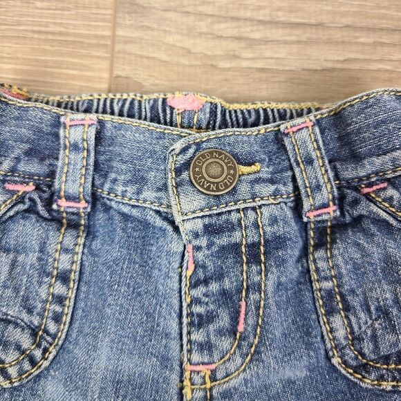 LOT of Baby Girl Jeans and Short Sleeve Onesie Size 0-3 months - Picture 3 of 16